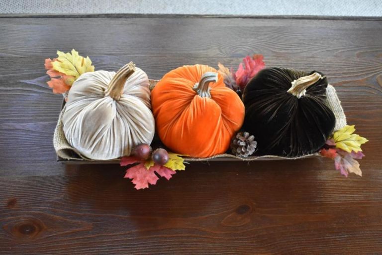 CutieKins Hand Made Pumpkins - Halloween Display